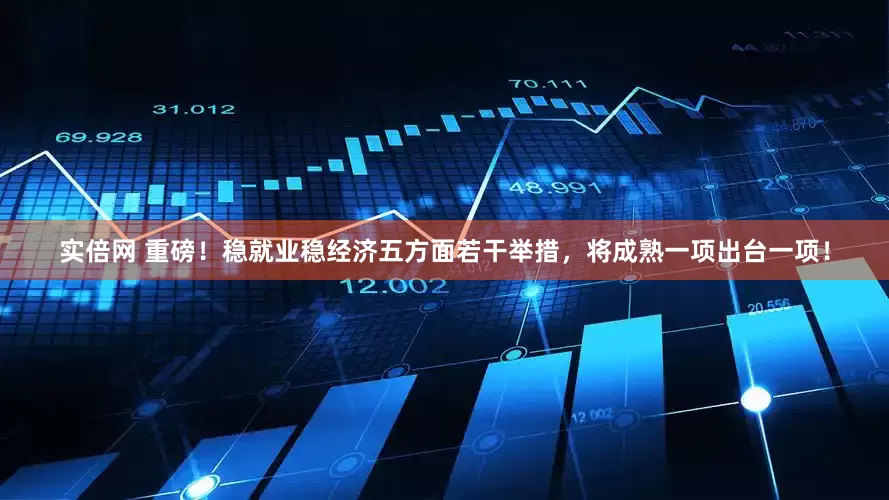 实倍网 重磅！稳就业稳经济五方面若干举措，将成熟一项出台一项！