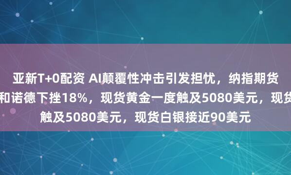 亚新T+0配资 AI颠覆性冲击引发担忧，纳指期货跌0.3%，欧股诺和诺德下挫18%，现货黄金一度触及5080美元，现货白银接近90美元